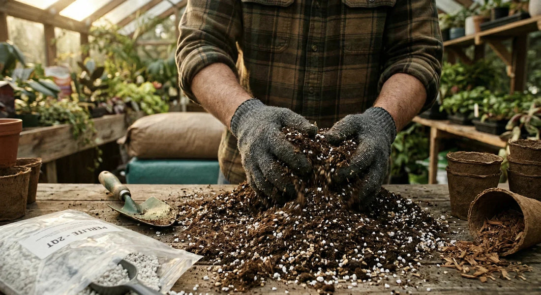 Receta de sustrato universal para uso en macetas