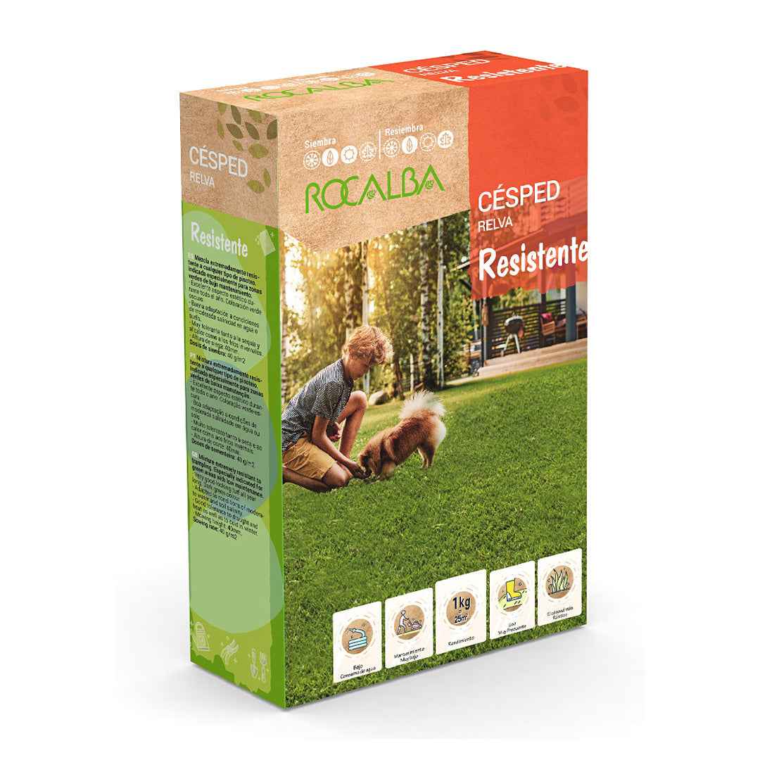 Semilla de Césped Resistente