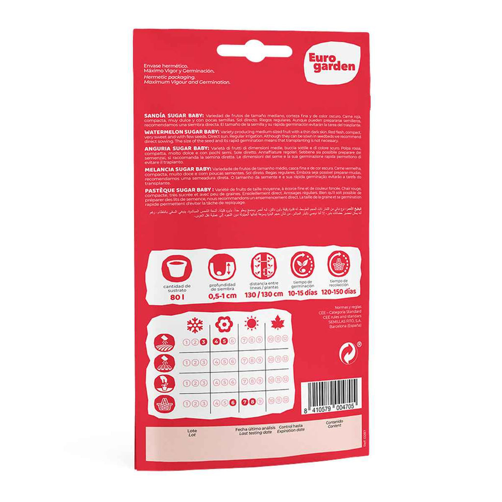 Sandía Sugar Baby